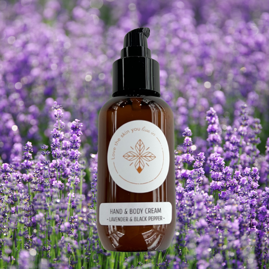 Lavender & Black Pepper Hand Cream True South Organics Tassie